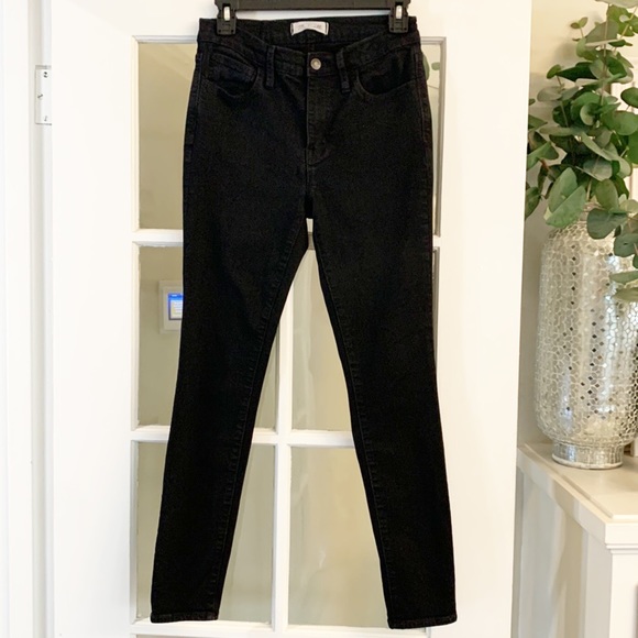 Madewell 9" Mid/High-Rise Roadtripper Black Skinny Jeans - Picture 10 of 12